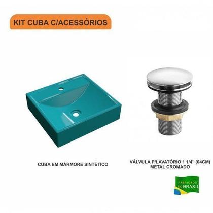 Imagem de Kit Cuba Q39 com Válvula Click 1 Pol. 1/2 Compace