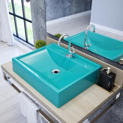 Imagem de Kit Cuba RT49 C/Torneira 1198 Metal 1/4 Volta