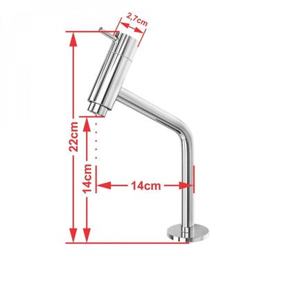 Imagem de Kit Cuba RT55 Com Torneira Pratika 1060 Metal e Válvula Click 1 Polegada e Meia e Sifão Cromado e Fl