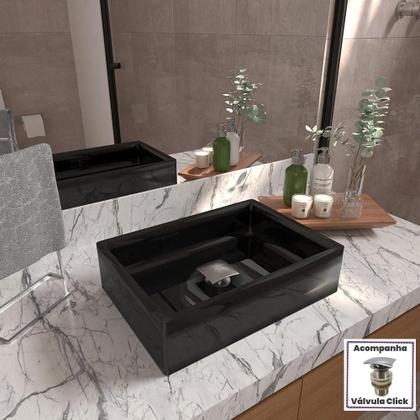 Imagem de Kit Cuba Torino Sobrepor C/ Valvula Click