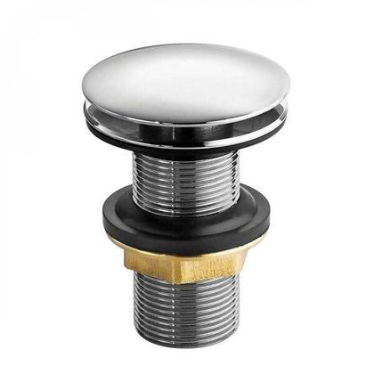 Imagem de Kit Cuba Xrt55 com Válvula Click 1"g e Sifão Cromado e Flexível Compace