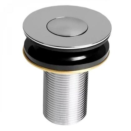 Imagem de Kit Cuba Xrt55 Torneira Pratika 1060 Metal e Válvula Click 1 Polegada B Sifão Flexível Pvc Compace