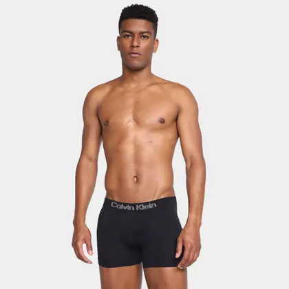 Imagem de Kit Cueca Boxer Calvin Klein C/ 3 Peças