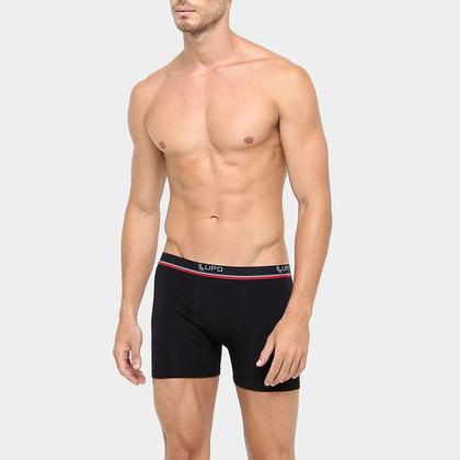 Imagem de Kit Cueca Boxer Lupo Com Elástano 2 Peças