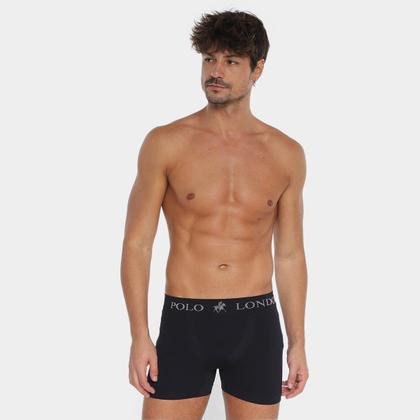 Imagem de Kit Cueca Boxer Polo London Club Microfibra 10 Peças