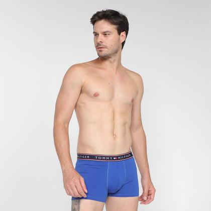 Imagem de Kit Cueca Boxer Tommy Hilfiger Stretch Trunk Fancy 3 Peças