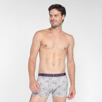 Imagem de Kit Cueca Boxer Tommy Hilfiger Stretch Trunk Fancy 3 Peças