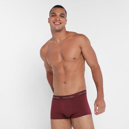 Imagem de Kit Cueca Calvin Klein Trunk Low Rise 4 Peças