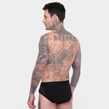 Imagem de Kit Cueca Slip Adidas Cavada 2 Peças