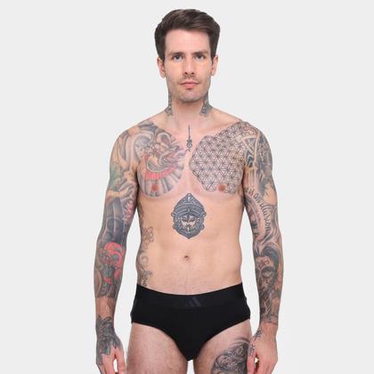 Imagem de Kit Cueca Slip Adidas Cavada 2 Peças