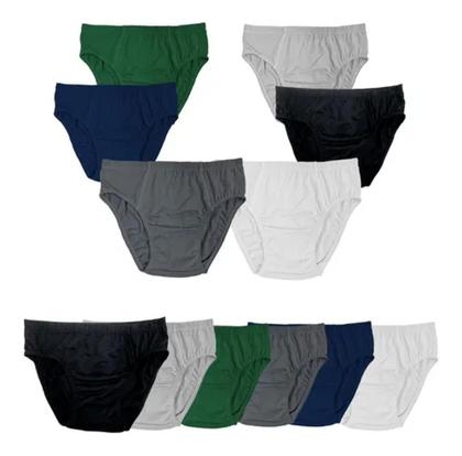 Imagem de Kit Cueca Slip Algodão 10 Unidades