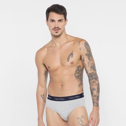 Imagem de Kit Cueca Slip Calvin Klein 3 Peças