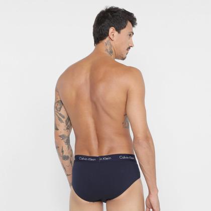 Imagem de Kit Cueca Slip Calvin Klein 3 Peças