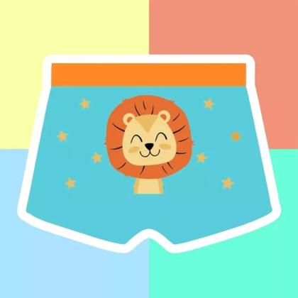 Imagem de Kit cuecas infantis Safari 2 peças