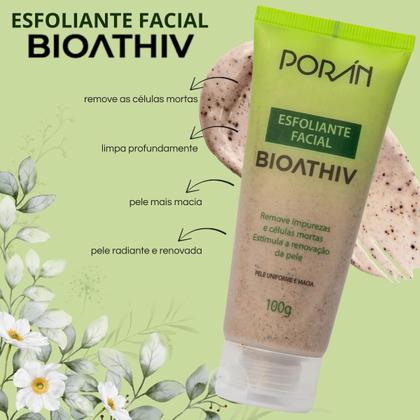 Imagem de Kit Cuidado Facial Esfoliante Água Termal Bioathiv Porán
