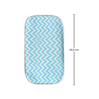 Imagem de Kit Cuidados Baby 8 peças Menino Azul +0m Inclui Estojo Buba