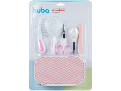 Imagem de Kit Cuidados Bebê Buba 9 Peças com Estojo