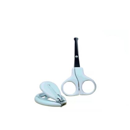 Imagem de Kit Cuidados Bebê Higiene Baby Cortador Manicure Pinguim