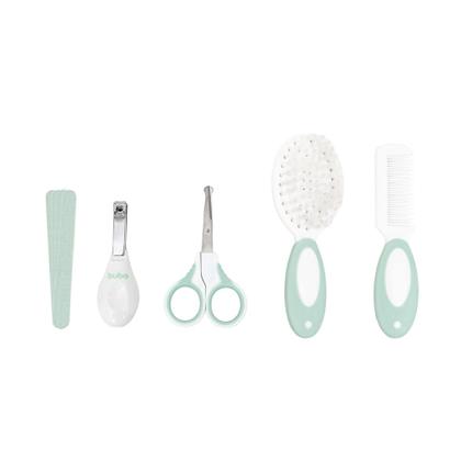 Imagem de Kit Cuidados Com Bebe 9 Itens Estojo Verde 16273 - Buba