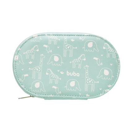 Imagem de Kit Cuidados Com Bebe 9 Itens Estojo Verde 16273 - Buba