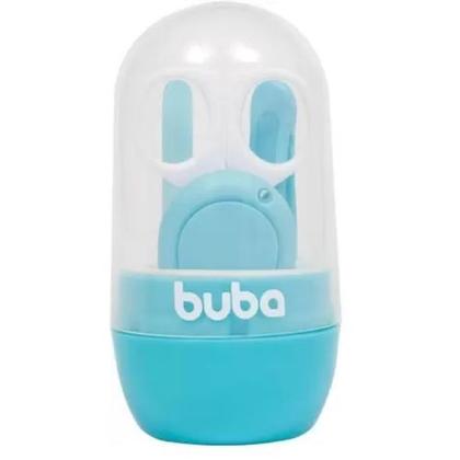 Imagem de Kit Cuidados Com Estojo 4 Peças Azul - Buba