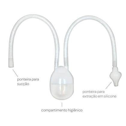 Imagem de Kit Cuidados com o Bebê Escova Pente Cortador Aspirador Nasal Buba - 7 Peças