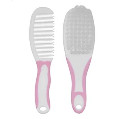 Imagem de Kit Cuidados E Higiene azul Bebê pente,escova Cortador De Unha - Buba