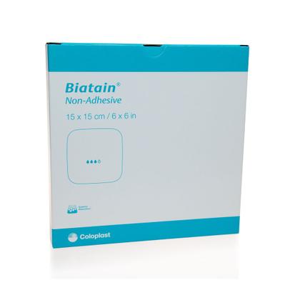 Imagem de Kit Curativo Biatain Não Adesivo 15x15 - 5 Unidades