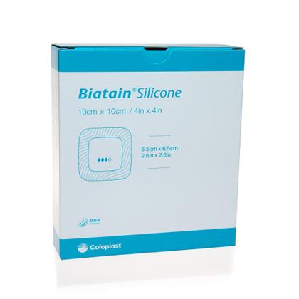 Imagem de Kit Curativo Biatain Silicone 10x10 - 10 Unidades