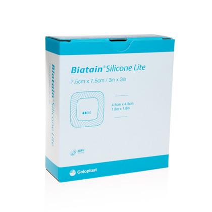 Imagem de Kit Curativo Biatain Silicone Lite 7,5x7,5 - 10 Unidade