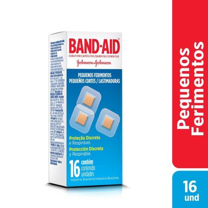 Imagem de Kit Curativos Band-Aid para Pequenos Ferimentos com 32 unidades