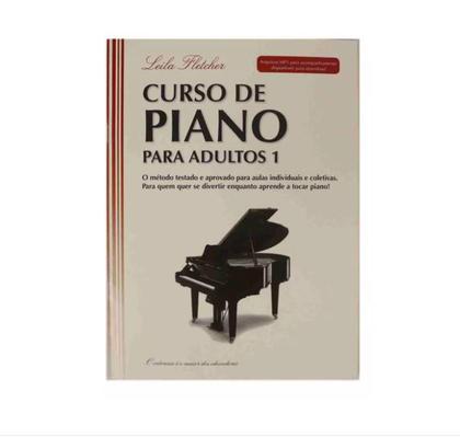 Imagem de Kit Curso De Piano Para Adultos Leila Fletcher Volume 1 e 2