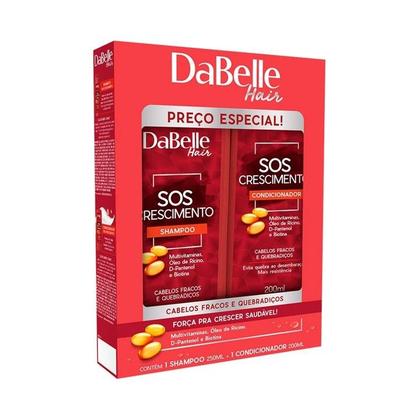 Imagem de Kit Dabelle (Shampoo+Condicionador) Sos Crescimento 425ml