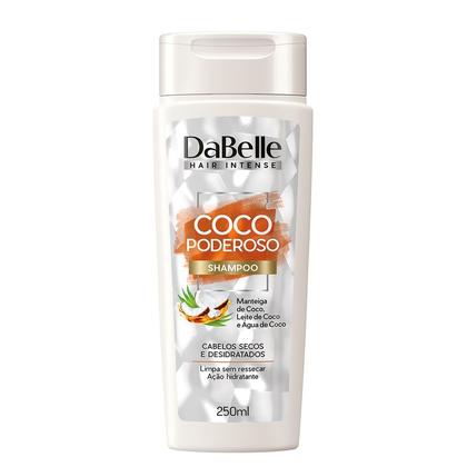 Imagem de Kit Dabelle Shampoo e Condicionador Leave-in Coco Poderoso + Máscara Tratamento Creme Hidratação