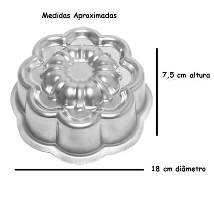 Imagem de Kit De 1 Forma Coração Ballerine e 1 Forma Margarida Ballerine