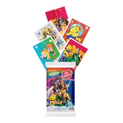 Imagem de Kit de 10 envelopes (50 figurinhas cromos) do Álbum oficial Gato Galáctico  Editora Pixel