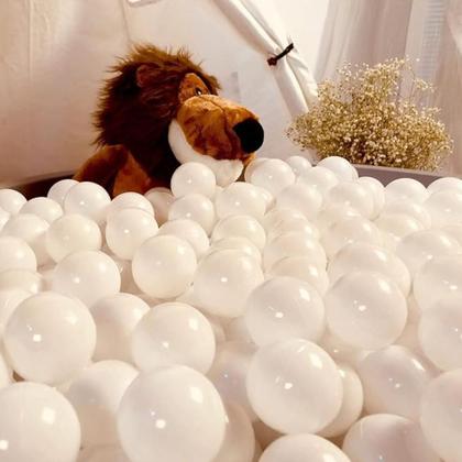 Imagem de Kit de 100 bolinhas para piscina Mundo Azul  Atoxico  BPA free