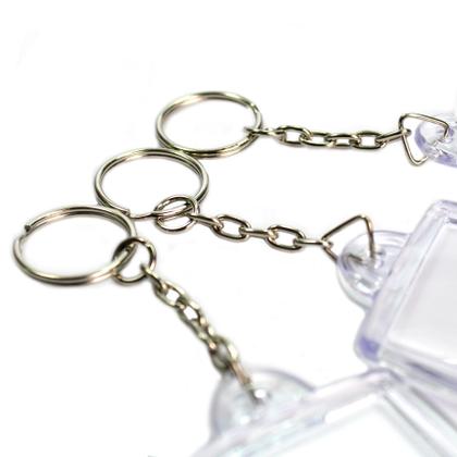 Imagem de Kit De 100 Chaveiros Acrílicos 3x4 Para Lembrancinhas Advogado Direito