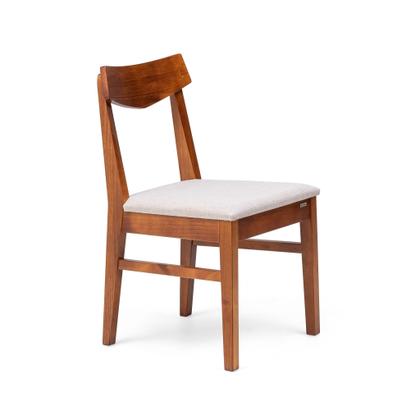 Imagem de Kit de 2 Cadeiras de Jantar Club em Madeira Maciça