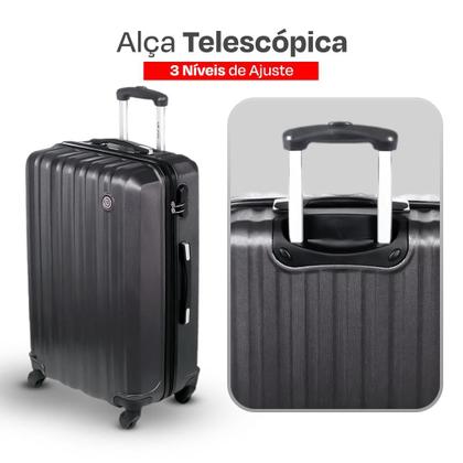 Imagem de Kit De 2 Malas Para Viagem Bordo 10Kg E Media 23Kg Sestini