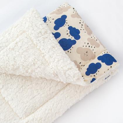 Imagem de Kit de 2 Mantas Cobertor Bebê e Infantil para Menino com Sherpa