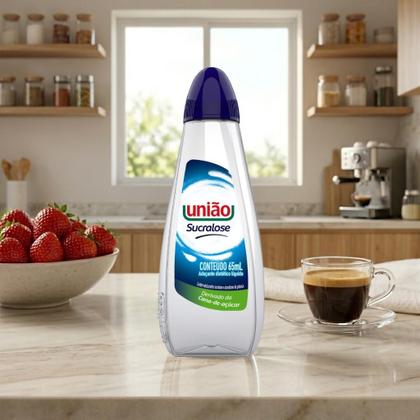 Imagem de Kit de 3 Adoçantes líquido 65ml Sucralose União