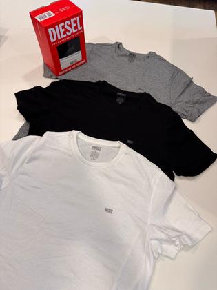 Imagem de Kit de 3 Camiseta Diesel Umtee-Jakethreepack