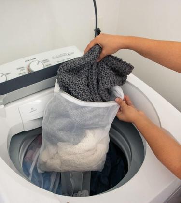 Imagem de Kit de 3 de sacos pmg para maquina de lavar roupas oikos