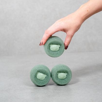 Imagem de Kit de 3 Esponjas Tira Pelos para Máquina de Lavar - Oikos