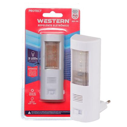 Imagem de Kit De 3 Repelentes Eletrônicos Com Luz Eletrônica Para Insetos Bivolt