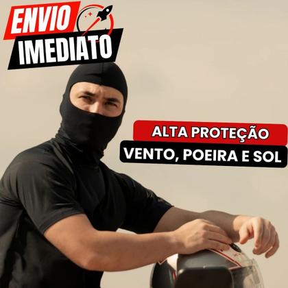 Imagem de Kit  De 3 Touca Ninja Balaclava Motoqueiros Militar Tatica Frio Moto proteção solar  UV 50 térmica