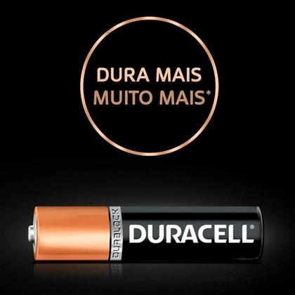Imagem de Kit de 4 cartelas de Pilhas Duracell AAA Palito com 4 unidades