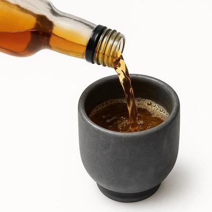 Imagem de Kit de 5 copos dose em pedra sabão rústico