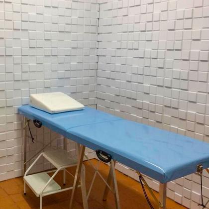 Imagem de Kit De 50 Placas Decorativa 3d Com Fita 3m Rendimento 12,5m²